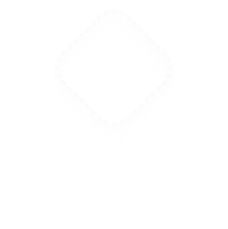 White diamond outline graphic